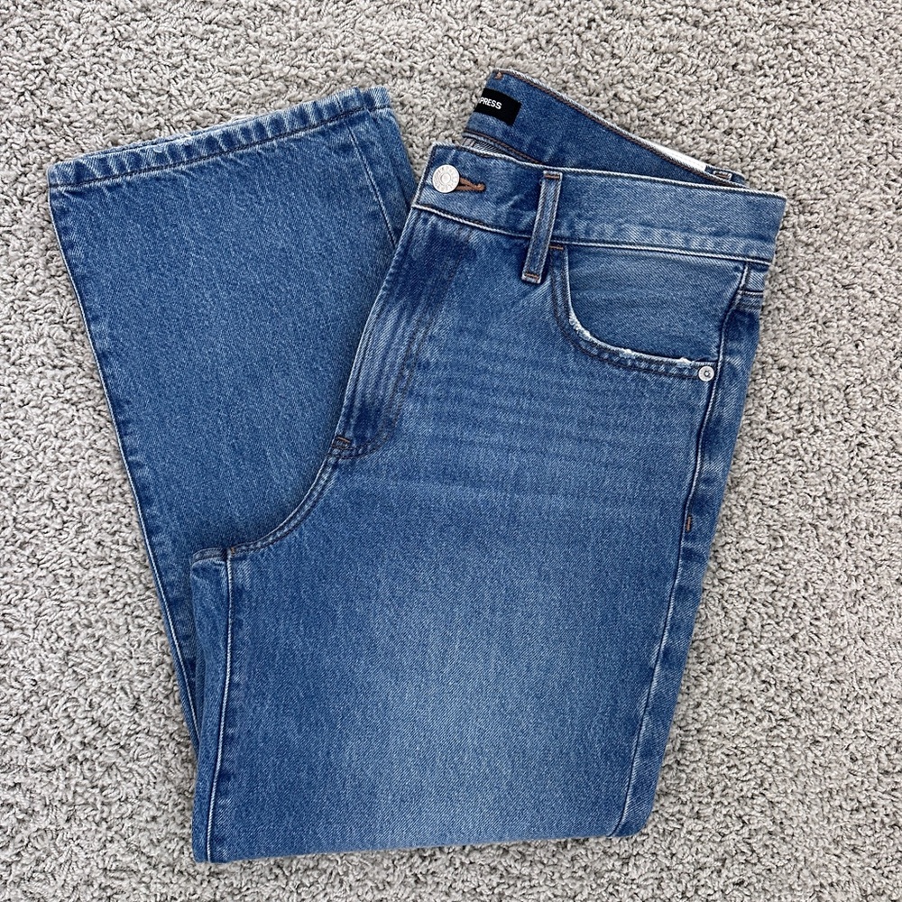 Express Straight Ankle High Rise - Picture 3 of 5